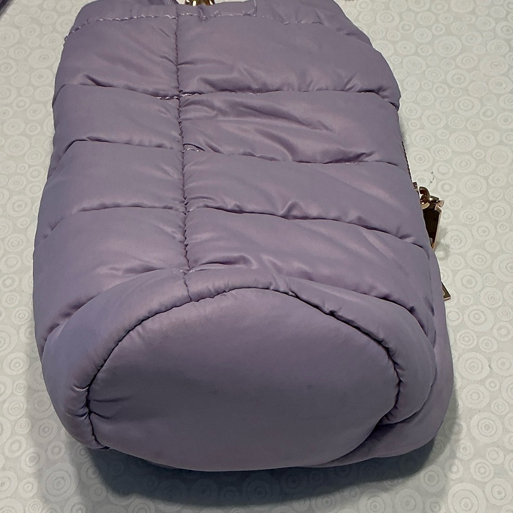 Lavender Quilted Crossbody Bag - Picture 6 of 10